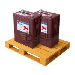 2 Bateras TROJAN L16G-AC | 6 Voltios 433 Amperios C100